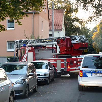 Das Ordnungsamt Magdeburg und die Feuerwehr gemeinsam auf Kontrollfahrt