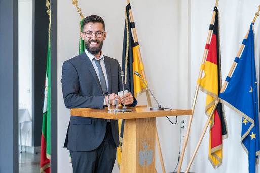 Bild vergrößern: Otto-von-Guericke-Stipendiat 2021: Haytham Alkadi