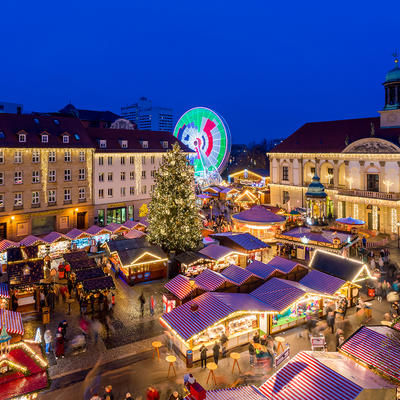 Weihnachtsmarkt und Lichterwelt in Magdeburg von 2019