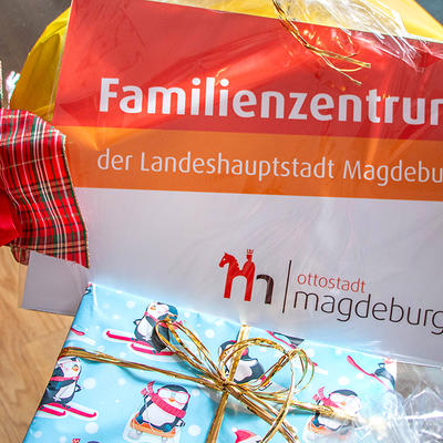 Geschenk zur Widmung Familienzentrum der Landeshauptstadt Magdeburg