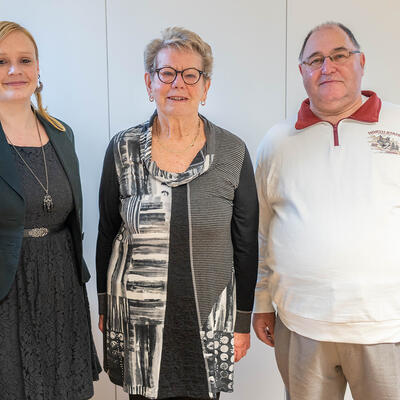 Adelheid-Preis 2021: Lisa Hübner, Elvira Schulze und Rüdiger Jeziorski
