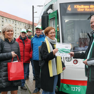 Seit dem 24. Dezember fährt die erste Straßenbahn über die neue Verkehrsanlage Heumarkt