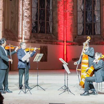 Das Rossini-Quartett beim Adelheid-Preis 2021