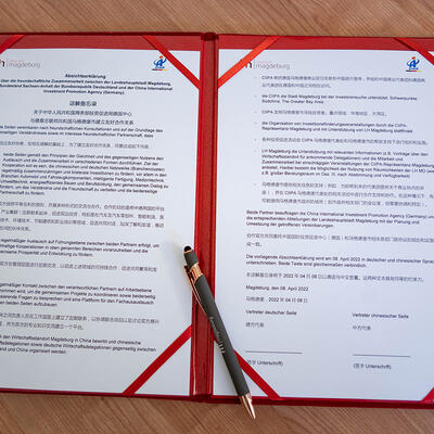 Am 8.3.22 haben die CIIPA und die Landeshauptstadt eine Koop.vereinbarung unterschrieben