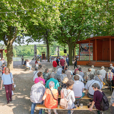 Veranstaltung Mein Baum für Magdeburg an der Brasserie Le Frog im Stadtpark