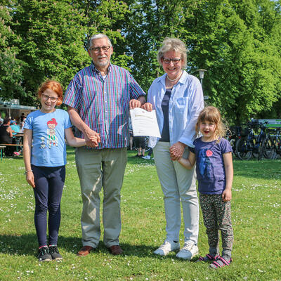 Familie Marquardt beteiligt sich an der Baumspendenaktion Mein Baum für Magdeburg