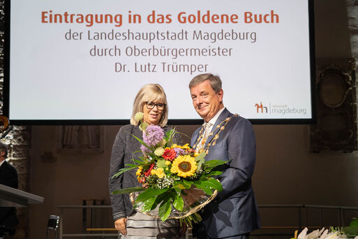 Oberbürgermeister Dr. Trümper mit Festakt verabschiedet