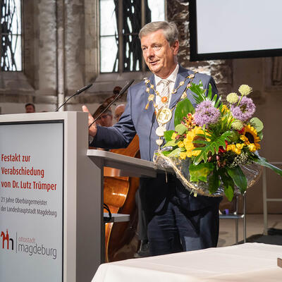 Oberbürgermeister Dr. Trümpers Festrede zu seinem Abschied am 29. Juni 2022