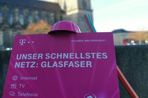 Bild vergrößern: Glasfaser Telekom