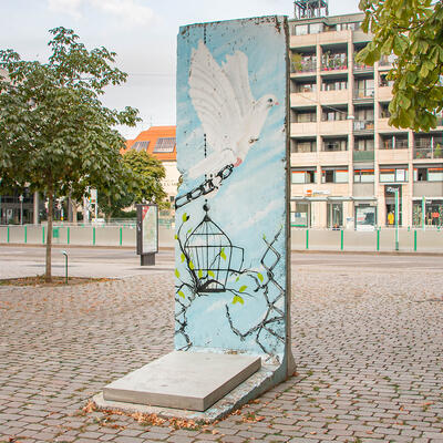 Magdeburger Gedenktafel zu den Opfern des Eisernen Vorhangs