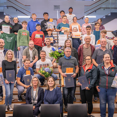 Bild vergrößern: Gruppenfoto Stadtradeln 2022