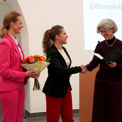 Sandra-Yvonne Stieger, Sofia Sherer, Prof. Dr. Manuela Schwartz