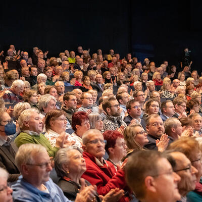 Zahlreiche Gäste im Opernhaus zum Magdeburger Neujahrsempfang 2023