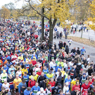 Magdeburg Marathon - Startphase