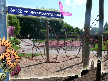 Bild vergrößern: SP022 Spielplatz/Skate-Anlage/ Ballspielfläche Olvenstedter Scheid