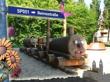 Bild vergrößern: SP051 Spielplatz Beimsstraße/Pappelallee