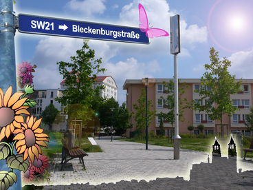 Bild vergrößern: Bleckenburgstraße/Durchgang zur Elbe