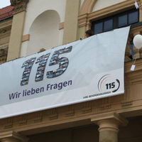 Banner 115 am Alten Rathaus