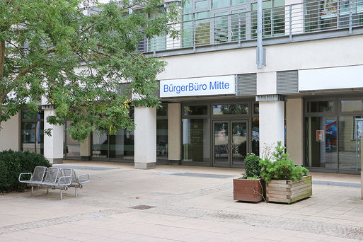 Bild vergrößern: BürgerBüro Mitte - Eröffnung am 24. März 2003