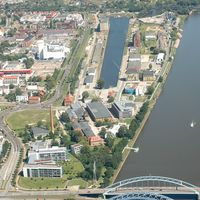 Luftbild Wissenschaftshafen