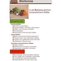 Abfalltrennung Biotonne
