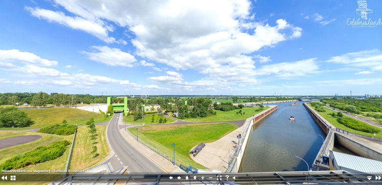 Vorschau 360° Panorama Wasserstraßenkreuz Magdeburg