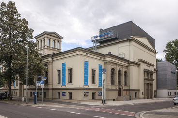 Bild vergrößern: Schauspielhaus Magdeburg Gesamtansicht Theater Magdeburg/Abart MD