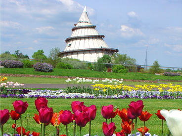 Bild vergrößern: Elbauenpark mit Jahrtausendturm © MMKT GmbH