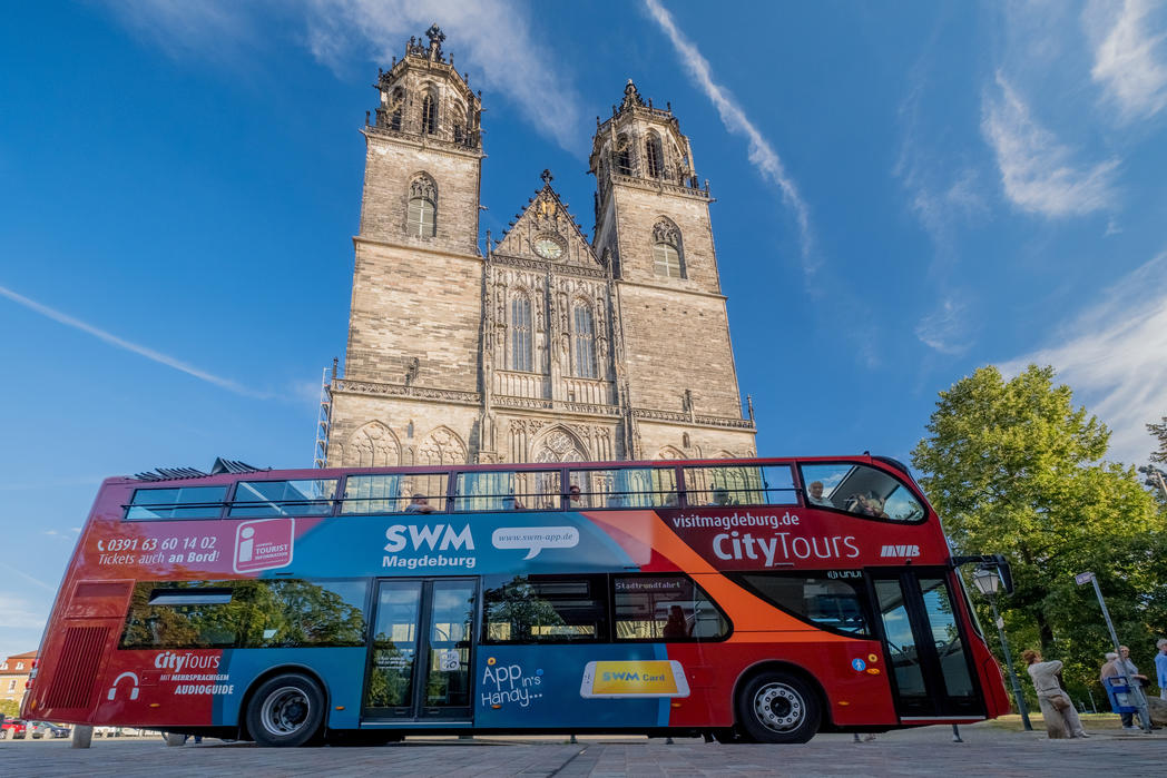 Stadtrundfahrt mit Domführung ©Andreas Lander, Magdeburg Marketing Stadtrundfahrt mit Domführung ©Andreas Lander, Magdeburg Marketing
