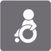 geeignet für Rollstuhlfahrer © anatom5 und NatKO e.V.