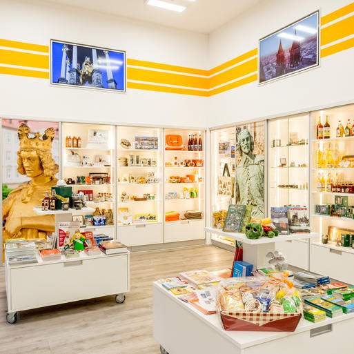 Bild vergrößern: Souvenirshop