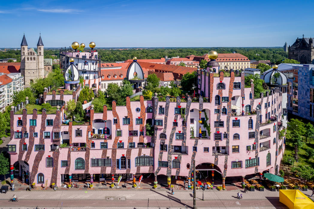 DIE GRNE ZITADELLE VON MAGDEBURG