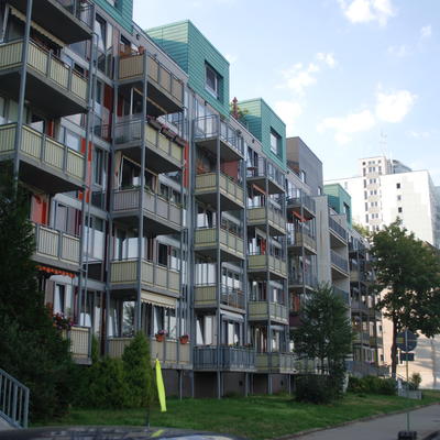 Häuser auf dem Werder (2)