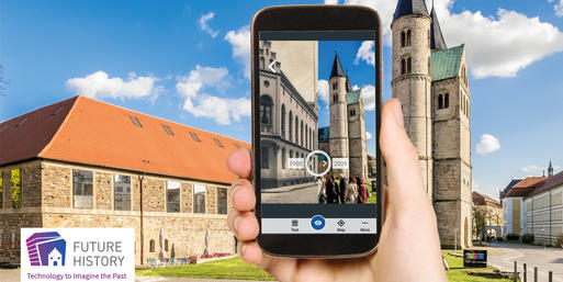 Bild vergrößern: Auf Zeitreise mit der Future History App
