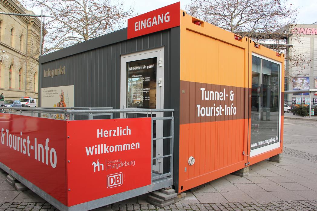 Neue Tourist-Info am Hauptbahnhof©Magdeburg Marketing