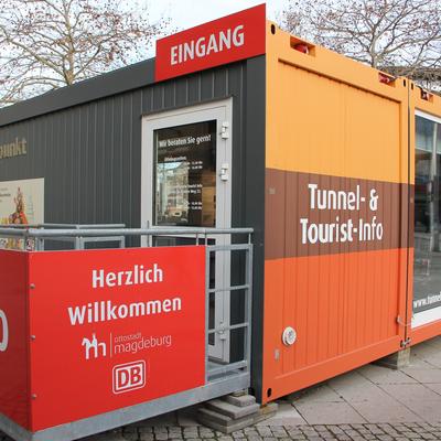 Neue Tourist-Info am Hauptbahnhof©Magdeburg Marketing