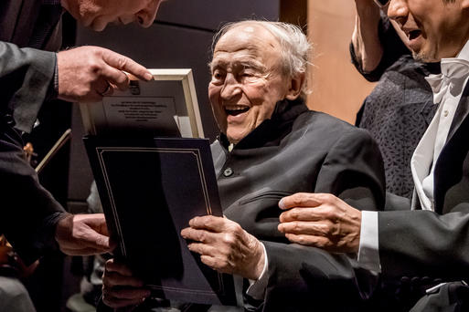 Bild vergrößern: 93. Geburtstag von Menahem Pressler Andreas Lander