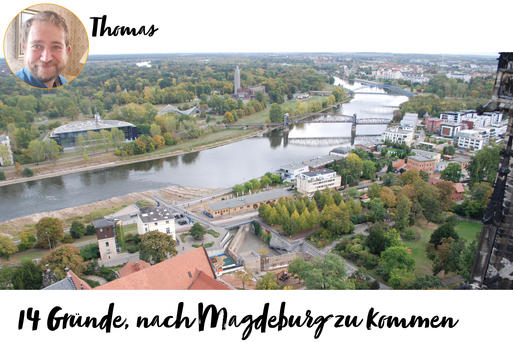 14 Gründe, nach Magdeburg zu kommen