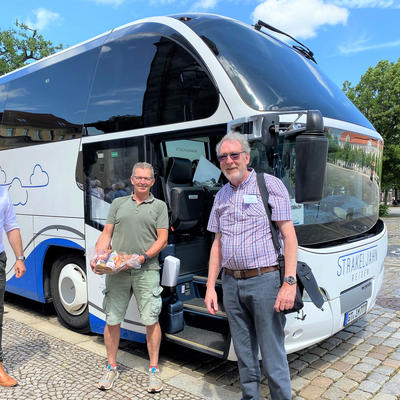 Magdeburg empfängt ersten Reisebus nach Lockdown_