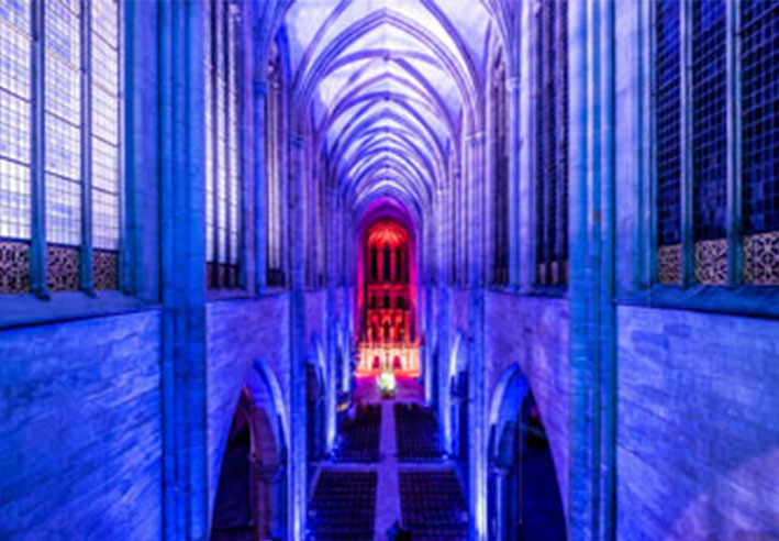 Blick in der Sehenswürdigkeiten - Magdeburger Dom