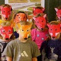 Museumspädagogik - Kinder mit Masken