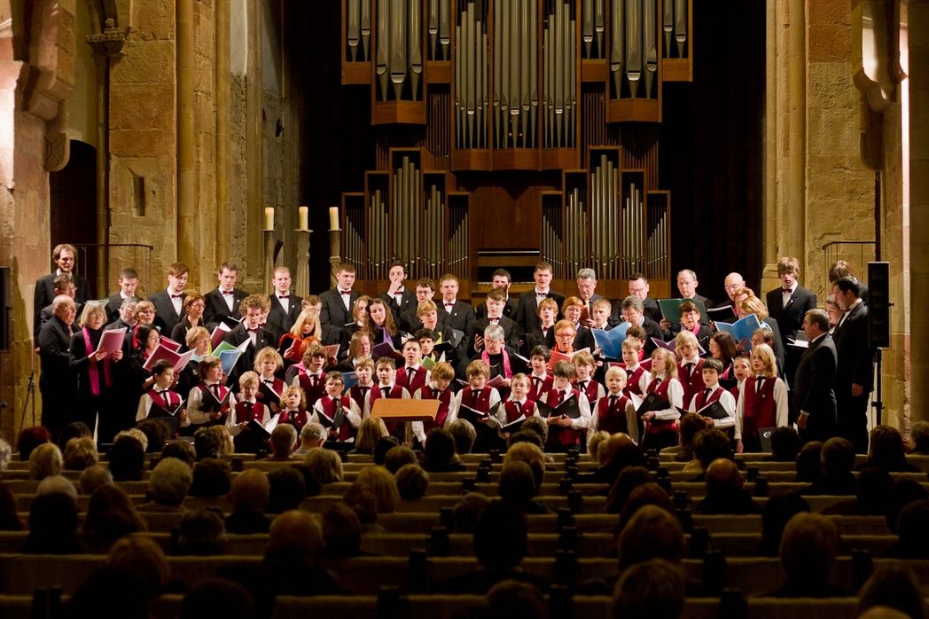 Chor Entasis aus Le Havre und Magdeburger Knabenchor
