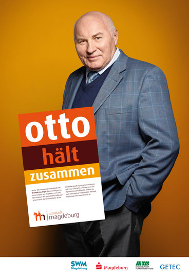 Ottostadt Kampagnenmotiv Tröger