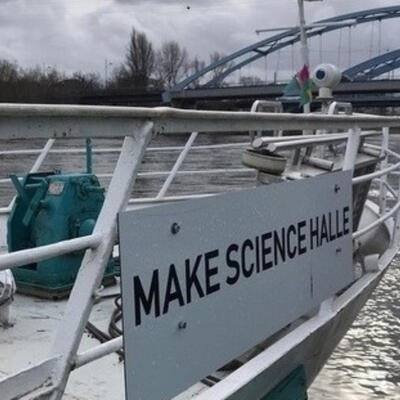 Bürgerforschungsschiff MS Make Science 
