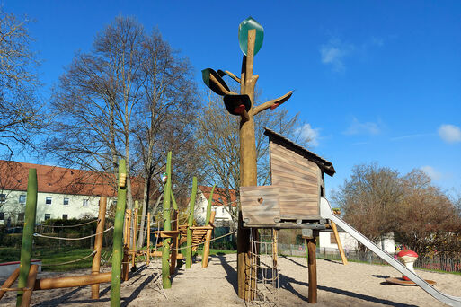 Freigabe Spielplatz Otternweg: Ostern im »Wilden Garten«