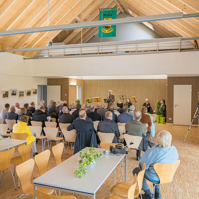 Neuer Gemeinschaftssaal in Magdeburg Pechau zur Einweihung