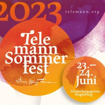 Telemann-Sommerfest 2023 I Logo