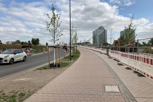Neuer Abschnitt Stadtparkstrae, 05/23