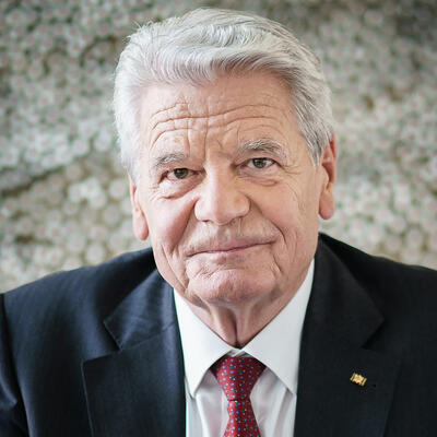 Ehemaliger Bundespräsident Joachim Gauck im Portrait