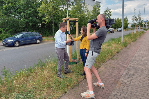 Bild vergrößern: SFM berichtet live über Nässesensoren